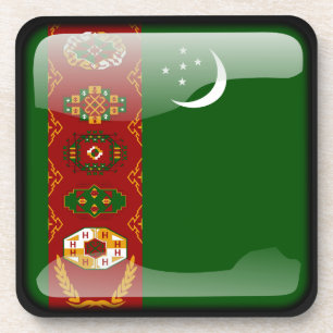 Porta-copo Bandeira do Turquemenistão