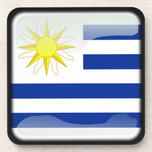 Porta-copo Bandeira do Uruguai