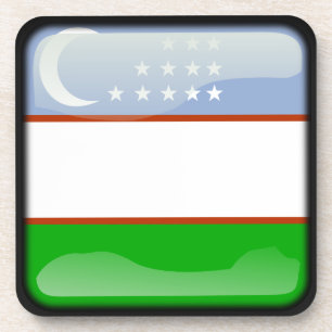 Porta-copo Bandeira do Usbequistão