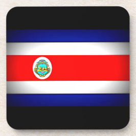 Porta-copo Bandeira Estilizada da Costa Rica