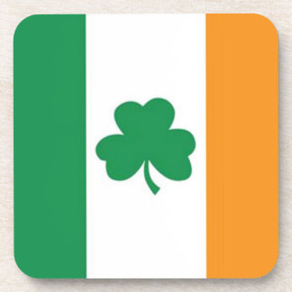 Porta-copo Bandeira irlandesa com trevo