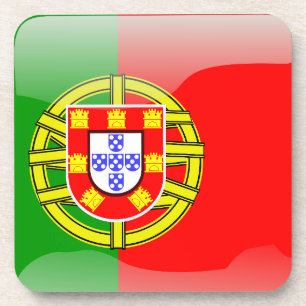Porta-copo Bandeira lustrosa de Portugal