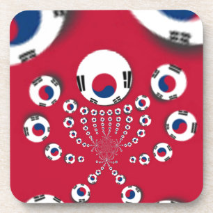 Porta-copo Bandeira Nacional da Coreia do Sul: Orgulho do Tae