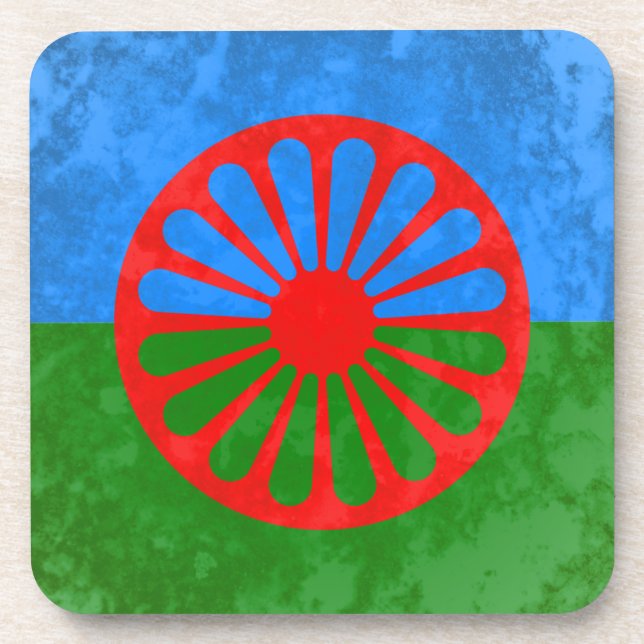 Porta-copo bandeira romani (Frente)