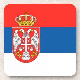 Porta-copo Bandeira Sérvia