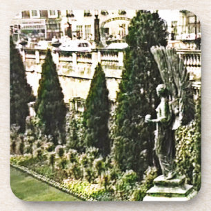 Porta-copo Banho voado Inglaterra da estátua do anjo 1986