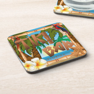 Porta-copo Bar de Partido Tiki Design