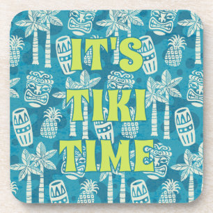 Porta-copo Bar Tiki Tropical Hora do Tiki