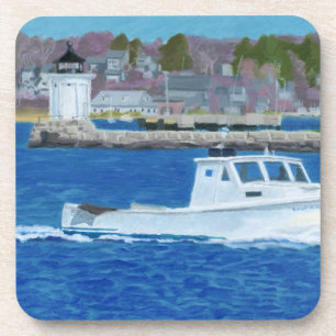 Porta-copo Barco de Lagostas Portland, Maine
