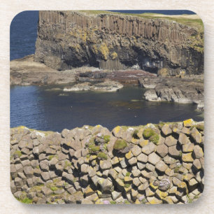 Porta-copo Basalto poligonal, Staffa, ao largo da Ilha de Mul