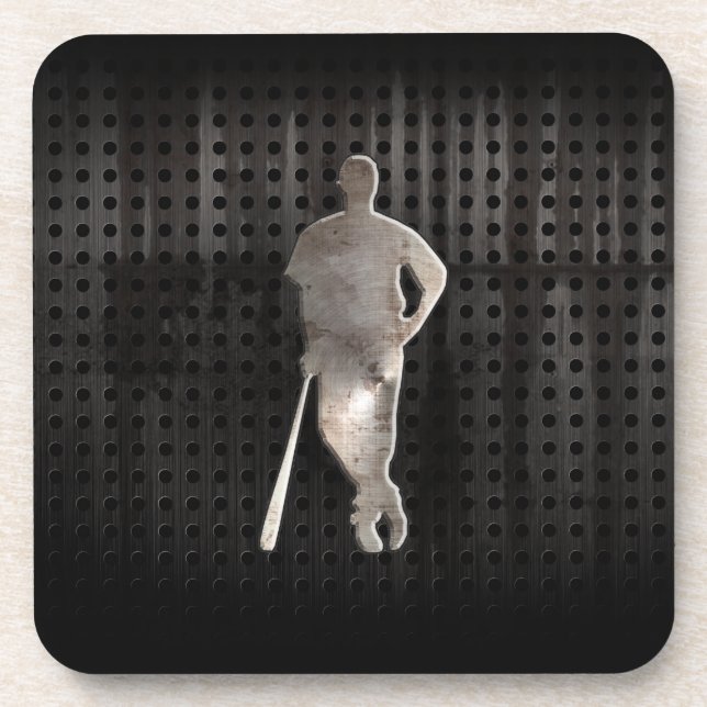 Porta-copo Basebol áspero (Frente)