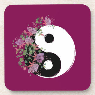 Porta-copo Bases para Bebidas Yin Yang