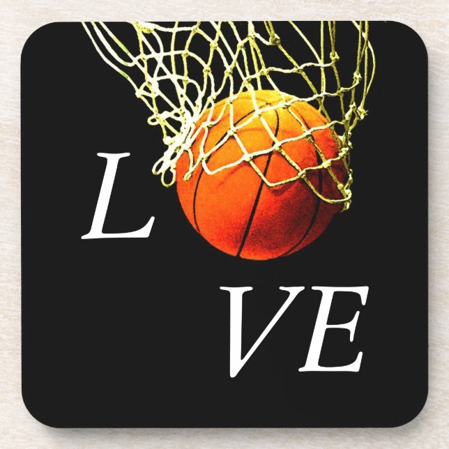 Porta-copo Basquete I Love (Frente)