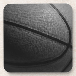 Porta-copo Basquete preto e branco