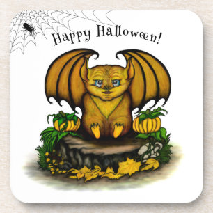 Porta-copo Bat Bonito do Halloween