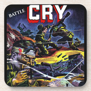 Porta-copo Batalha de Cry 107 Histórias em quadrinhos Vintag