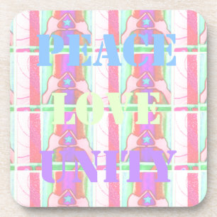 Porta-copo Bebês Crianças Paz Amor Unidade Hakuna Matata desi