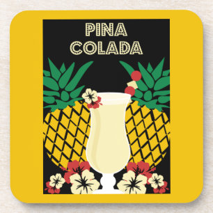 Porta-copo Bebida de Coquetel Piña Colada