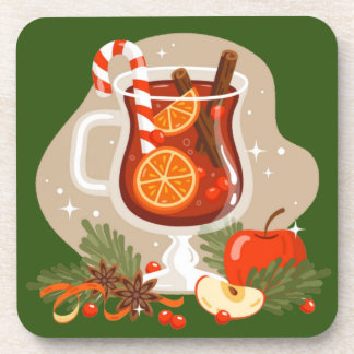 Porta-copo Bebida natalina