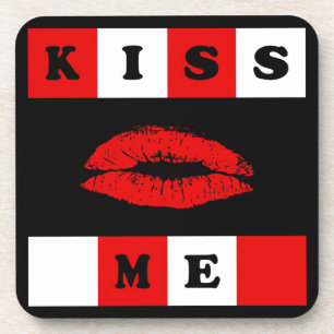 Porta-copo Beije-me!