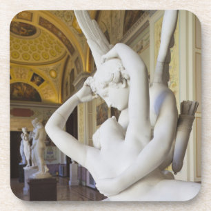 Porta-copo Beijo de Cupido e Psique, por Antonio Canova