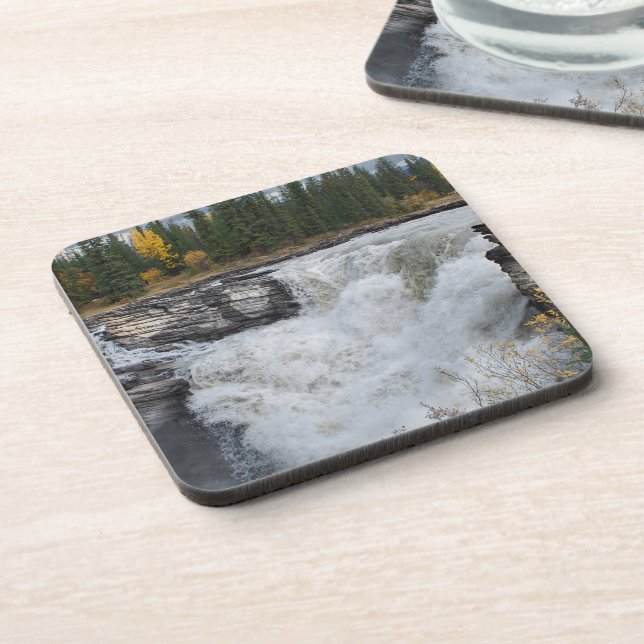 Porta-copo Beleza natural, queda de Athabasca canadense (Left Side)