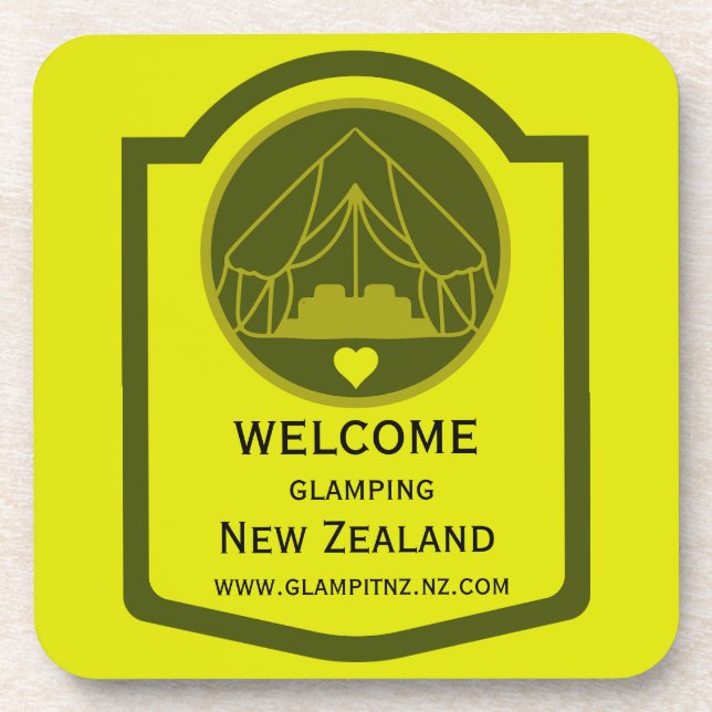 Porta-copo Bell Tent Glamping Business (Frente)