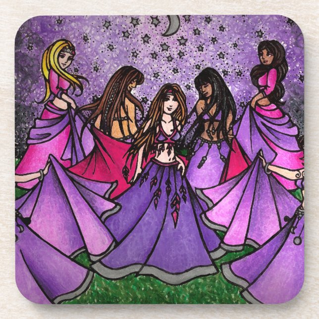 Porta-copo Belly Dancer Art (Frente)