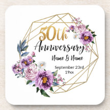 Belo Aniversário de 50 anos Personalizado