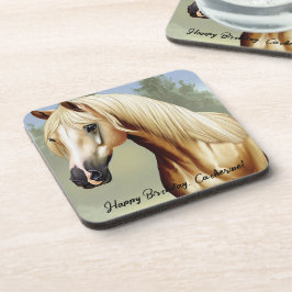 Porta-copo Belo Cavalo Palomino