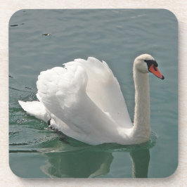 Porta-copo Belo cisne branco