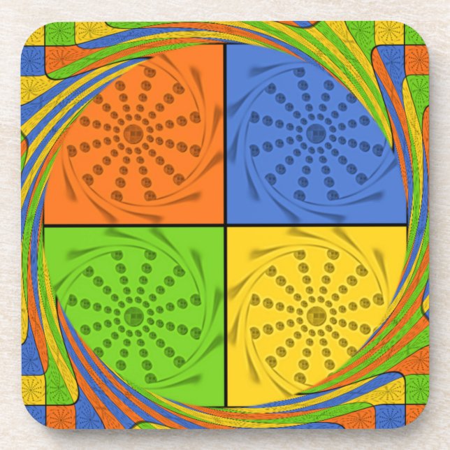 Porta-copo Belo padrão egípcio: um Design surpreendente (Frente)