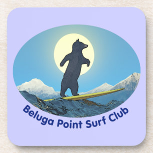 Porta-copo Beluga Point Surf Club