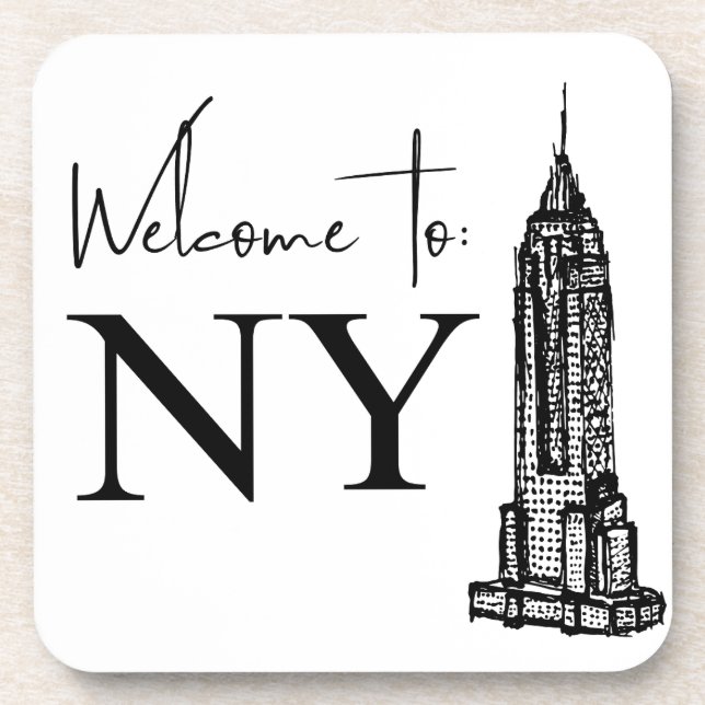 PORTA-COPO BEM-VINDO A NY (Frente)