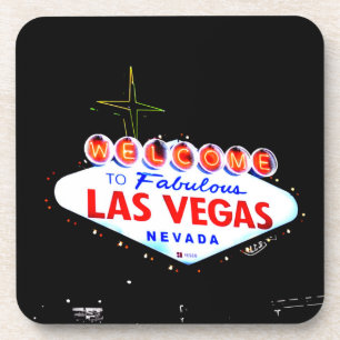 Porta-copo Bem-vindo ao Fabuous Las Vegas Nevada Sin City
