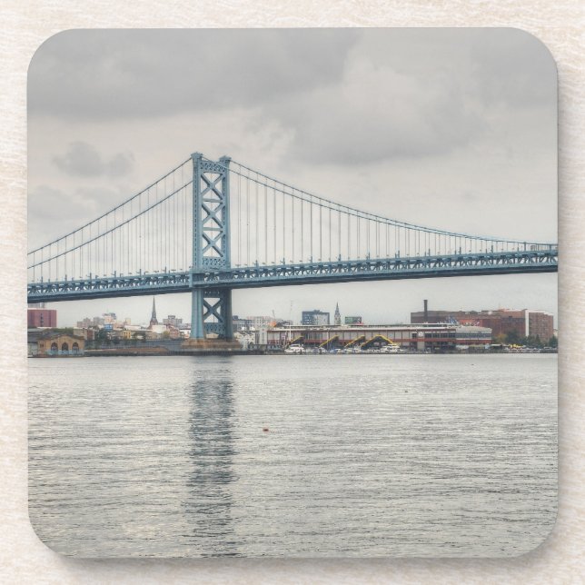 Porta-copo Ben Franklin Bridge (Frente)