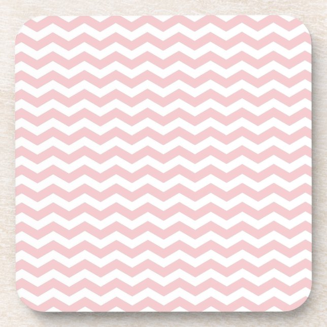 Porta-copo Bermuda Pink Wave Chevron (Frente)