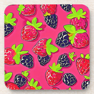 Porta-copo Berry Patch: Design doce