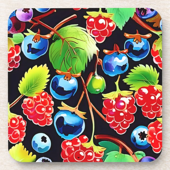 Porta-copo Berryful Delight Art (Frente)