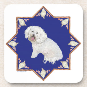 Porta-copo Bichon Frise Náutico