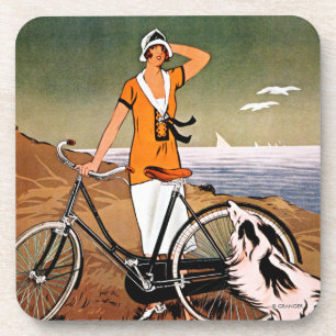 Porta-copo Bicicleta Anúncio, 1925