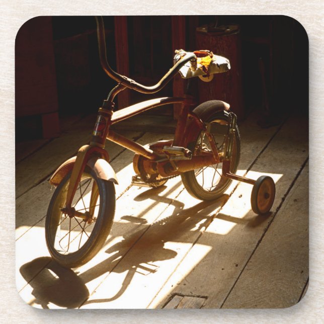 Porta-copo Bicicleta infantil no antigo moinho de grãos (Frente)