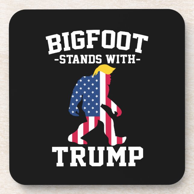 Porta-copo Bigfoot Com Eleições Trump 2024 (Frente)