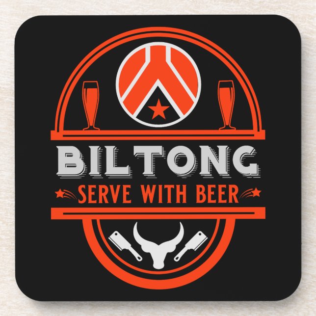 Porta-copo Biltong E Beer (Frente)