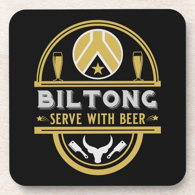 Porta-copo Biltong E Beer (Frente)