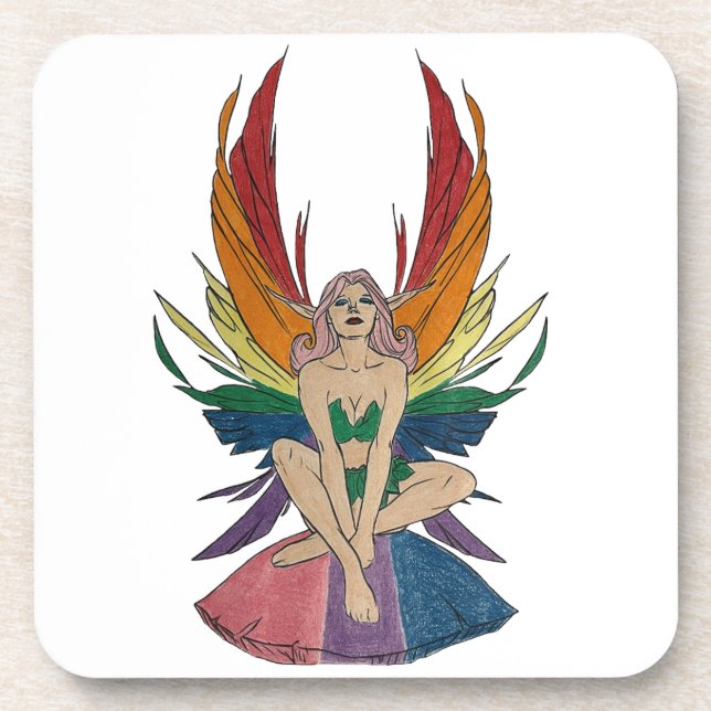 Porta-copo Bisexual Faerie (Frente)