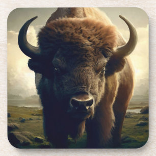 Porta-copo Bison Painting