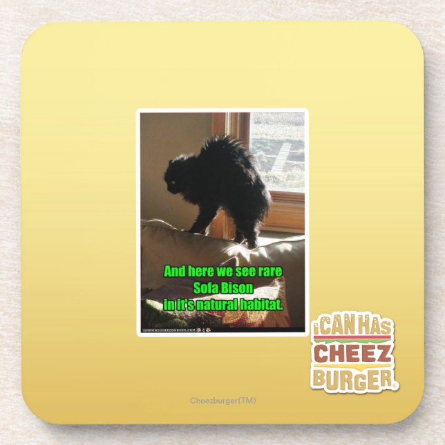 Porta-copo Bisonte do sofá (Frente)