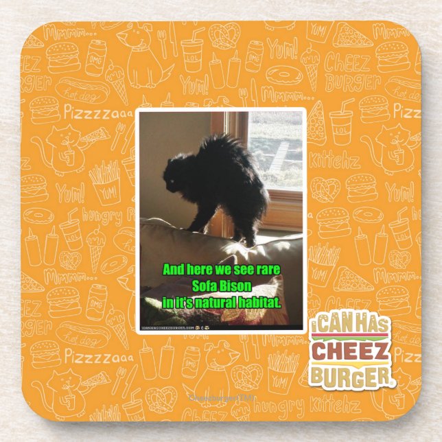 Porta-copo Bisonte do sofá (Frente)