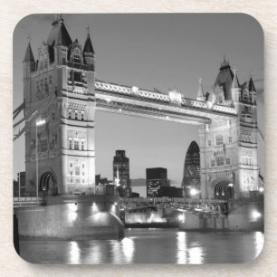 Porta-copo Black White Tower Bridge